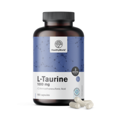 L-taurin 1000 mg, 180 kapsula